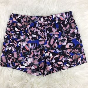 J. Crew Floral Shorts 0